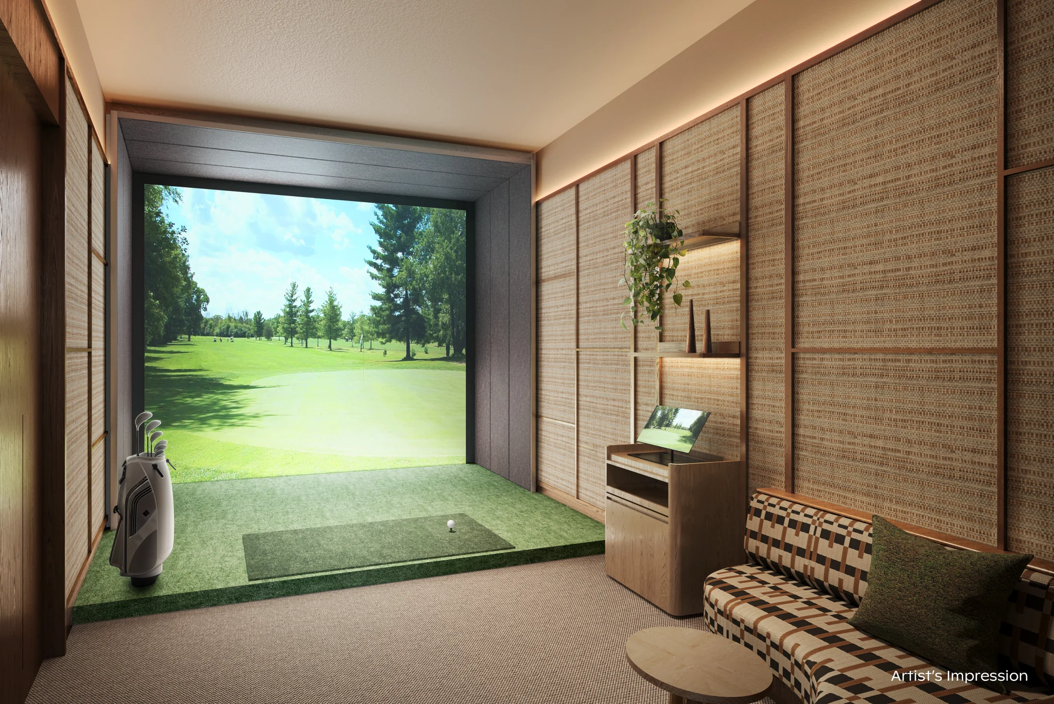 Golf Simulator Studio