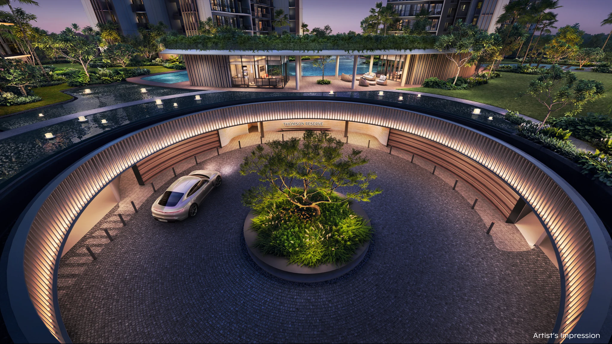 Grand Arrival Courtyard
